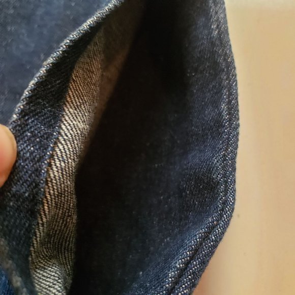 Denim Dress size Medium pockets blue - Picture 7 of 12